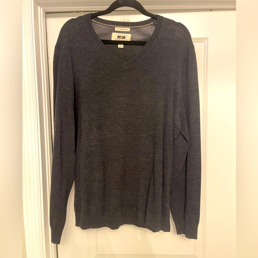 oseph Abboud Extra Fine Merino Wool sweater